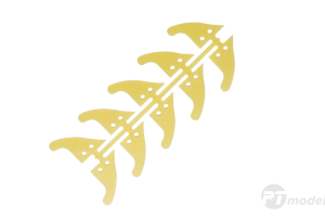 Páčky kormidel malé - typ 5